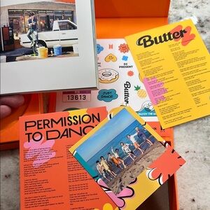 Butter Album with Photobook and Stickers- Does Not include CD
